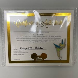 **New Authentic DISNEY Exclusive Collectible Pin~Tinkerbell